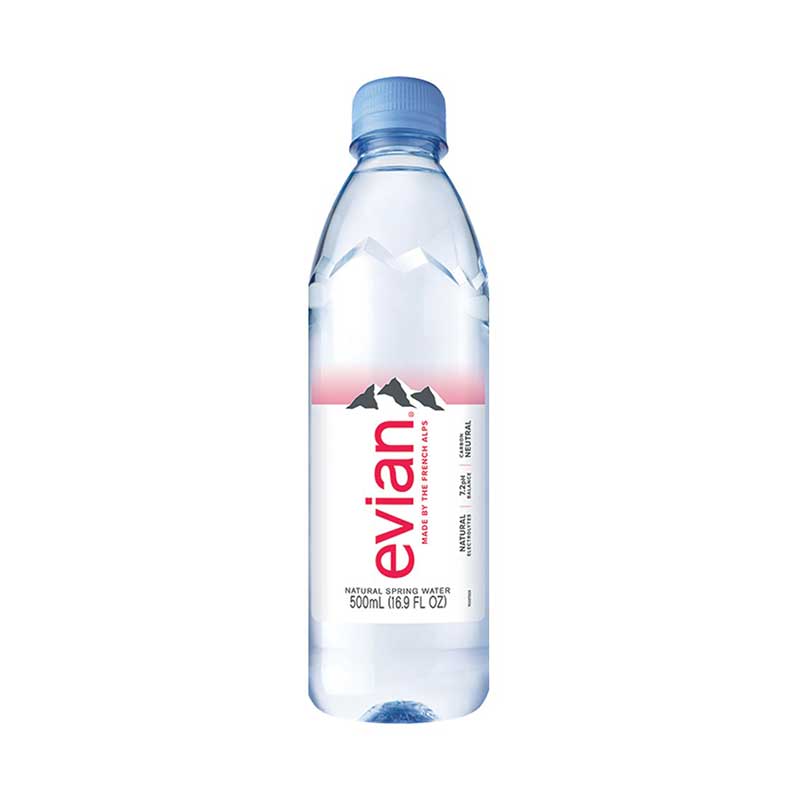 Evian Still Water in 500 ml x 12 - London Grocery