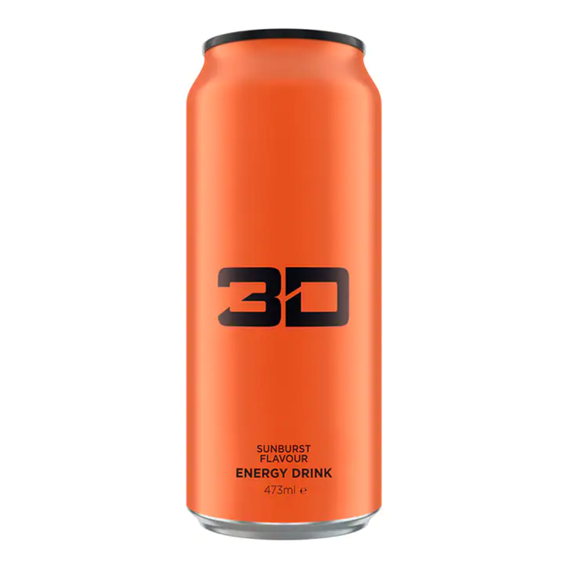 3D Energy Orange Sunburst 473ml | London Grocery