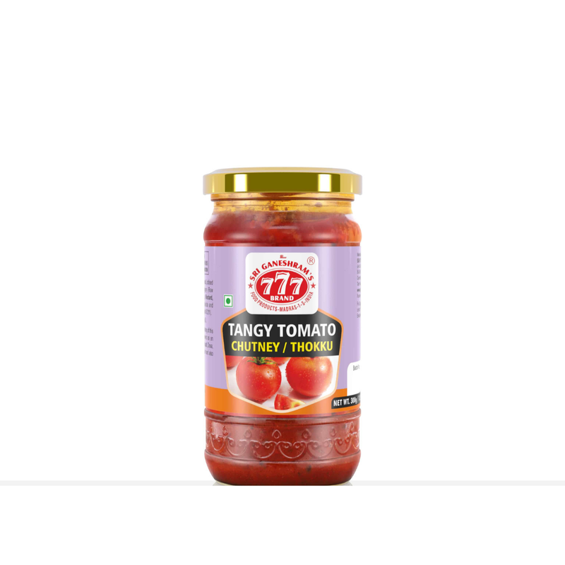 777 Tangy Tomato Chutney / Thokku 300gr-London Grocery
