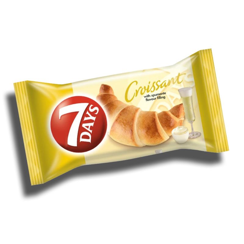 7 Days Croissant with Spumante Filling 60gr-London Grocery