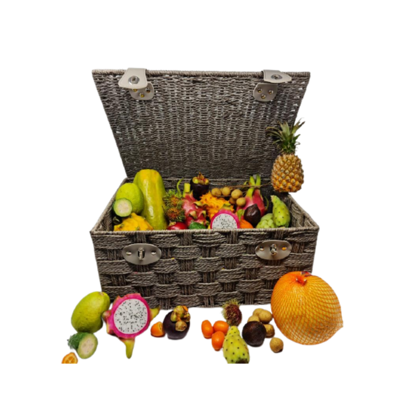 Luxury Mix Tropical Fruits Hamper | 14 Kinds of Exotic Fruits  | London Grocery