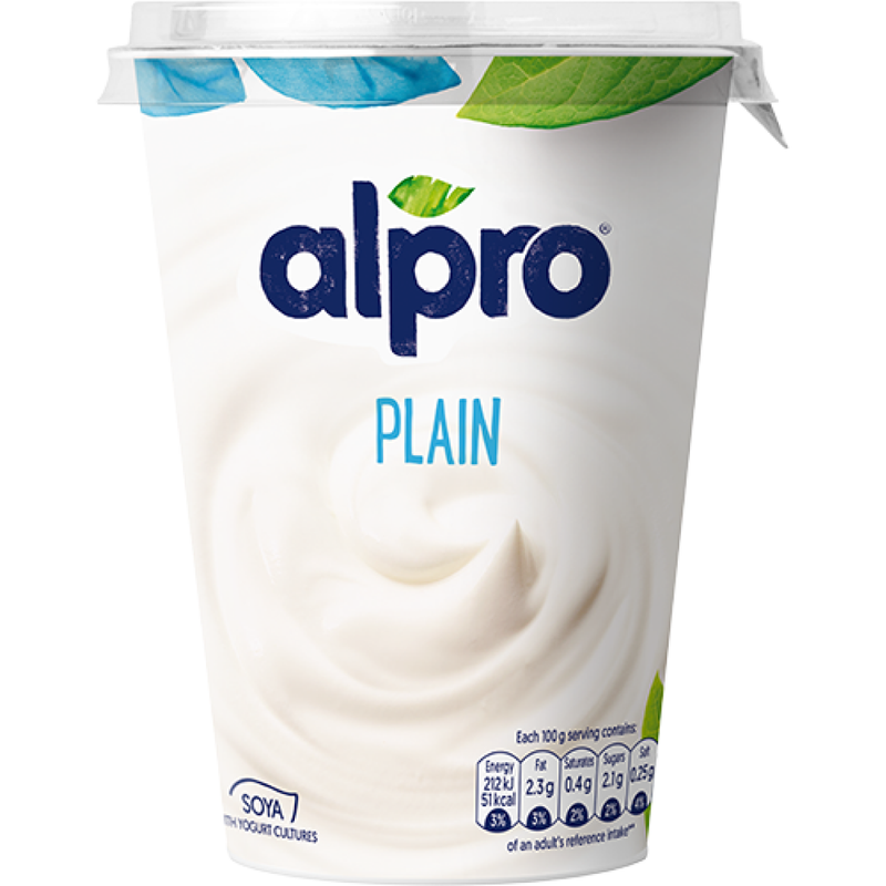 Alpro Natural Yogurt 500gr-London Grocery