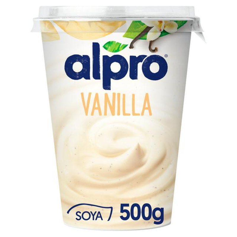 Alpro Vanilla Yogurt 500gr-London Grocery