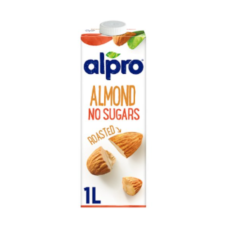 Alpro Almond No Sugars Long Life Drink 1L x 8 - London Grocery