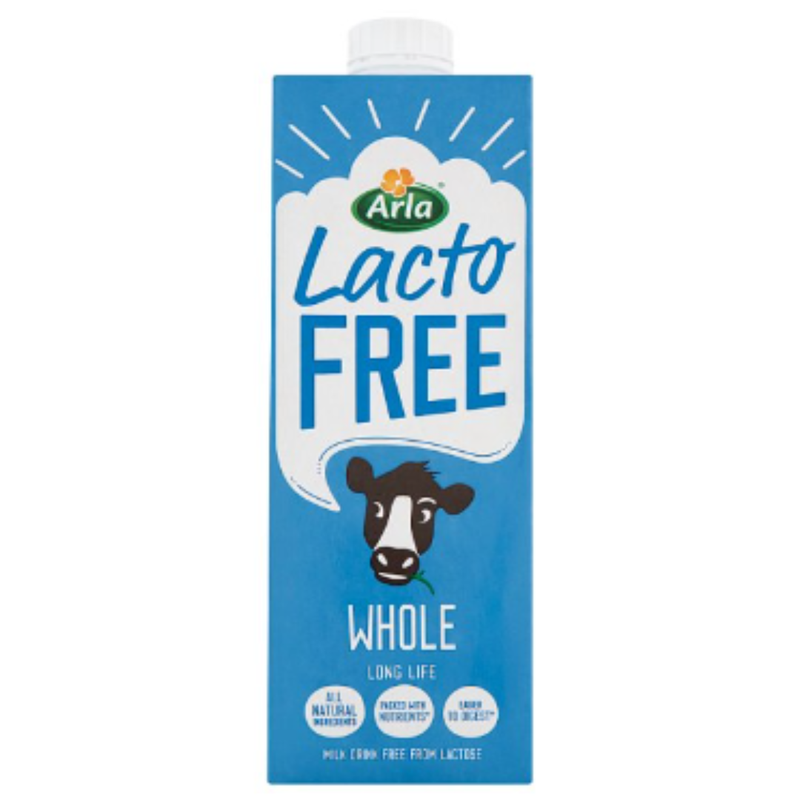 Arla Lactofree Long Life Whole Milk 1L x 6 - London Grocery