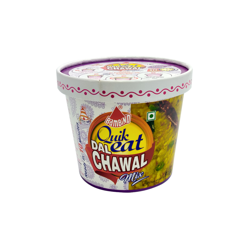 Bambino QUICK EAT Dal Chawal 90g-London Grocery
