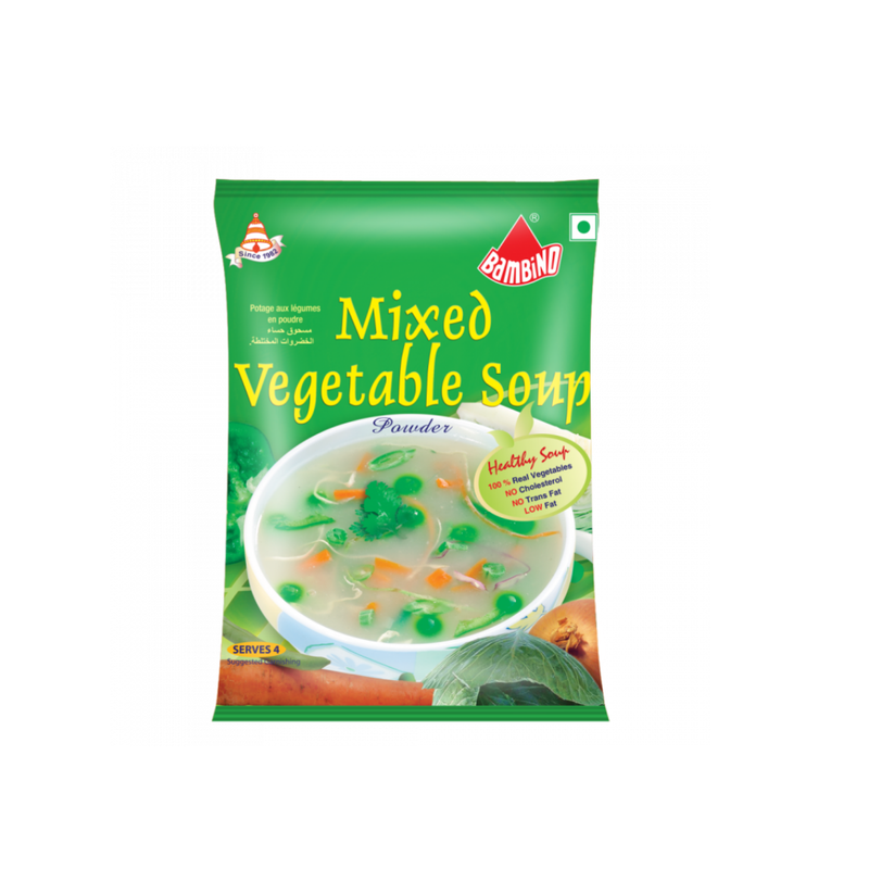 Bambino Vegetable Soup 12x45g-London Grocery