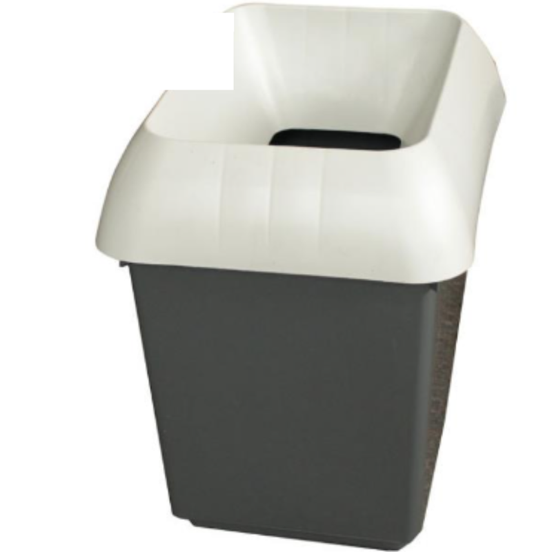30L Recycling Bin with Light Grey Lid & Other Recycling Logo x Case of 1 - London Grocery