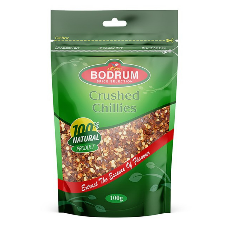 Bodrum Crushed Chillies 100gr-London Grocery