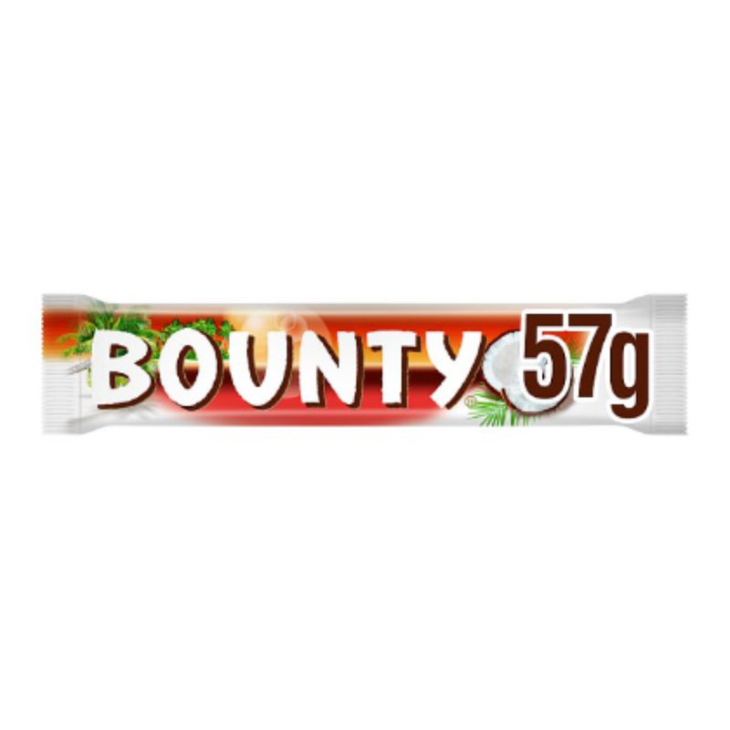 Bounty Coconut Dark Chocolate Duo Bar 57g x Case of 24 - London Grocery