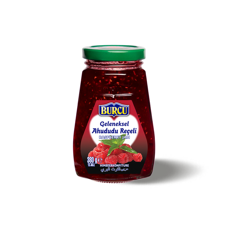 Burcu Raspberry Jam (Ahududu Receli) 380Gr-London Grocery