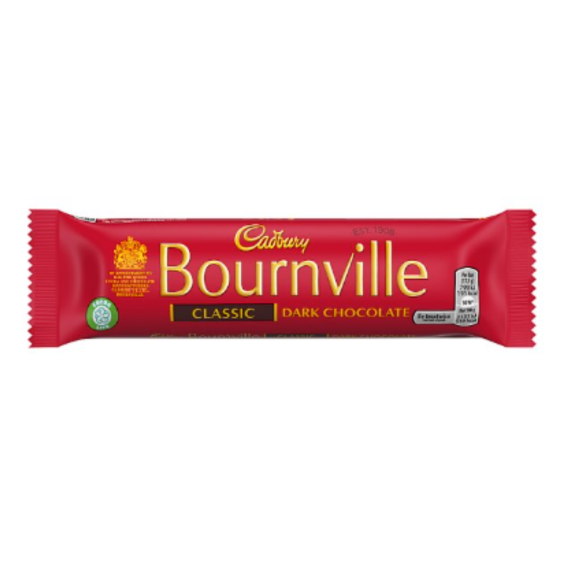 Cadbury Bournville Classic Dark Chocolate Bar 37.5g x Case of 36 - London Grocery