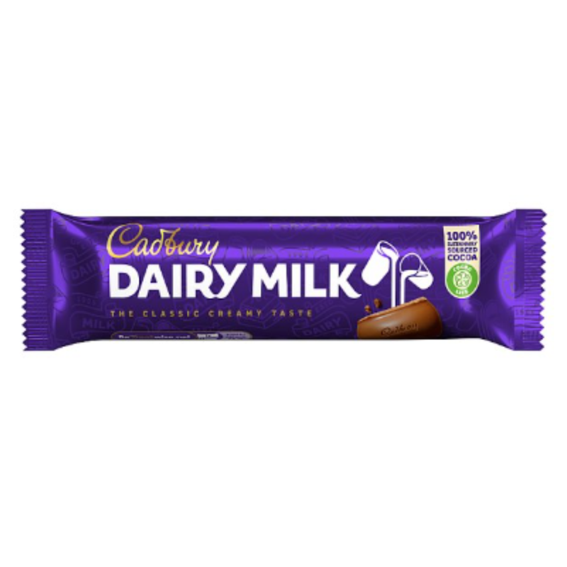 Cadbury Dairy Milk Chocolate Bar 45g x Case of 48 - London Grocery