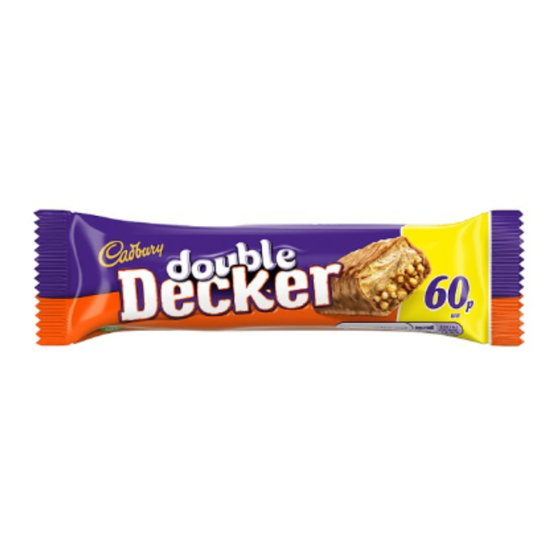 Cadbury Decker Chocolate Bar 54.5g x Case of 48 - London Grocery