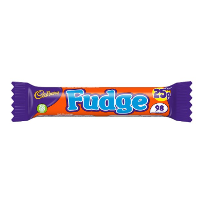 Cadbury Fudge Chocolate Bar 22g x Case of 60 - London Grocery