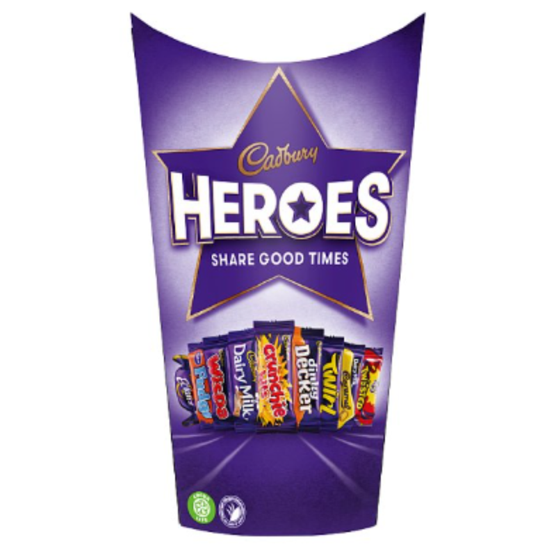 Cadbury Heroes Chocolate Carton 290g x Case of 6 - London Grocery