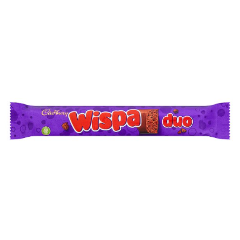 Cadbury Wispa Duo Chocolate Bar 47.4g x Case of 32 - London Grocery