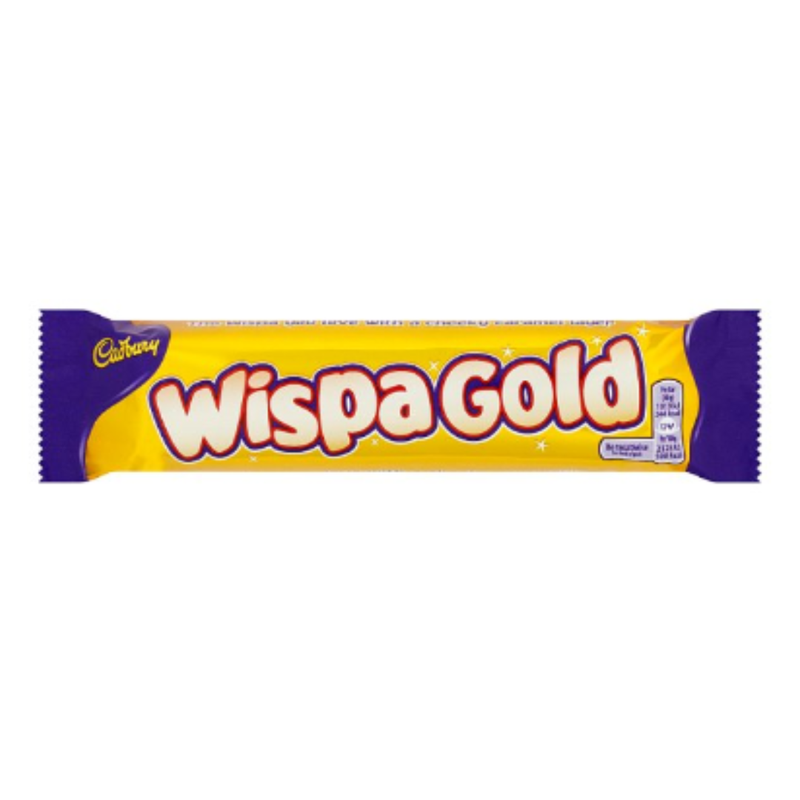 Cadbury Wispa Gold Chocolate Bar 48g x Case of 48 - London Grocery