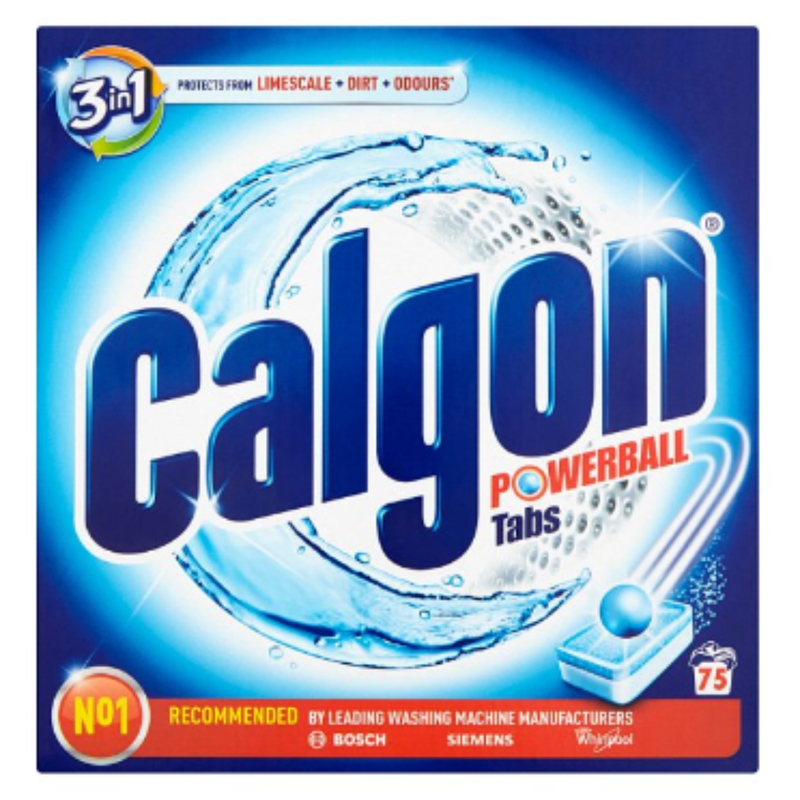 Calgon 3in1 Water Softener Powerball Tablets 75 x 4 - London Grocery