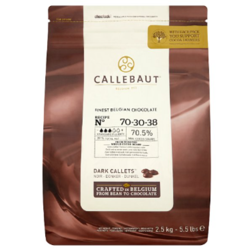 Callebaut Finest Belgian Chocolate Milk Callets 2500g x 4 - London Grocery