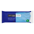 Chef's Larder Hygiene Large Rubber Gloves 6 Pairs x Case of 1 - London Grocery