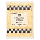 Chef's Essentials Mild Grated Cheddar 2kg x 6 - London Grocery