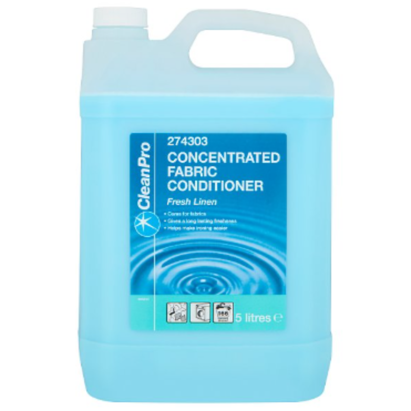 CleanPro Fresh Linen Concentrated Fabric Conditioner 5 Litres x 1 - London Grocery