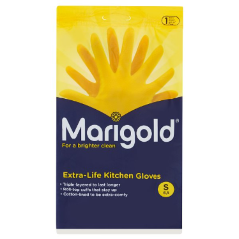 Marigold Extra-Life Kitchen Gloves S x Case of 6 - London Grocery