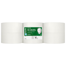 CleanPro Mini Jumbo White 2 Ply 6 Toilet Rolls x Case of 1 - London Grocery