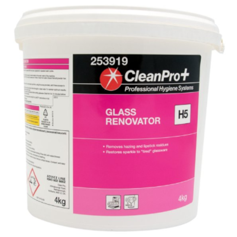 CleanPro+ Glass Renovator H5 4kg x 1 - London Grocery