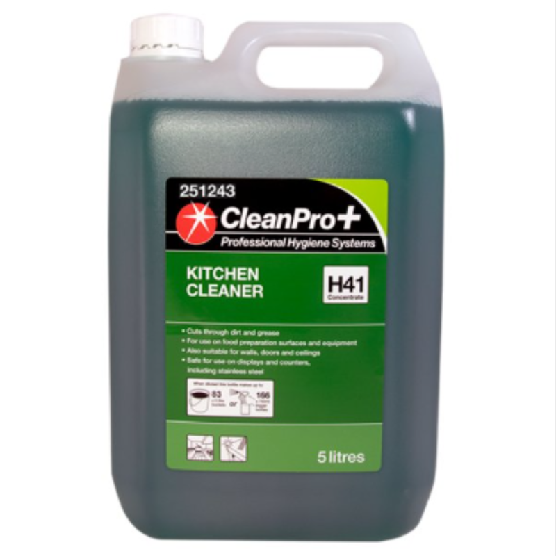CleanPro+ Kitchen Cleaner H41 Concentrate 5 Litres x 1 - London Grocery