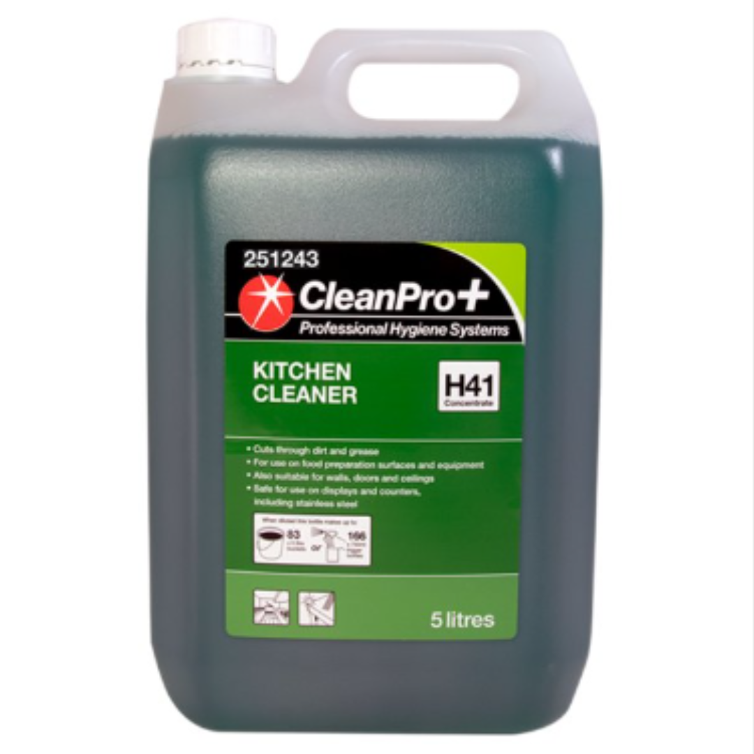 Buy CleanPro+ Kitchen Cleaner H41 Concentrate 5 Litres x 2 | London Grocery