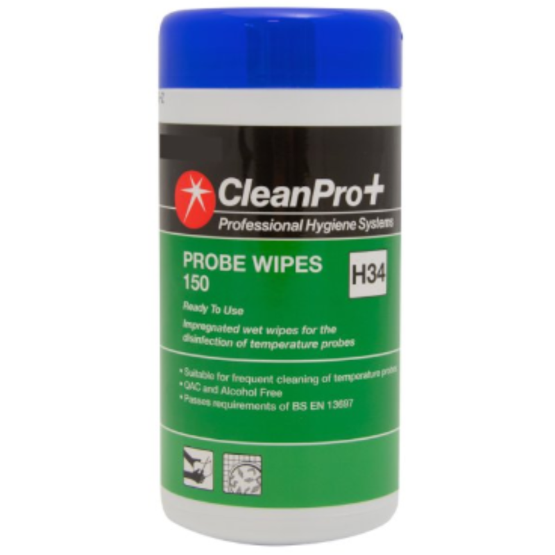 CleanPro+ Probe Wipes H34 150 x 6 - London Grocery