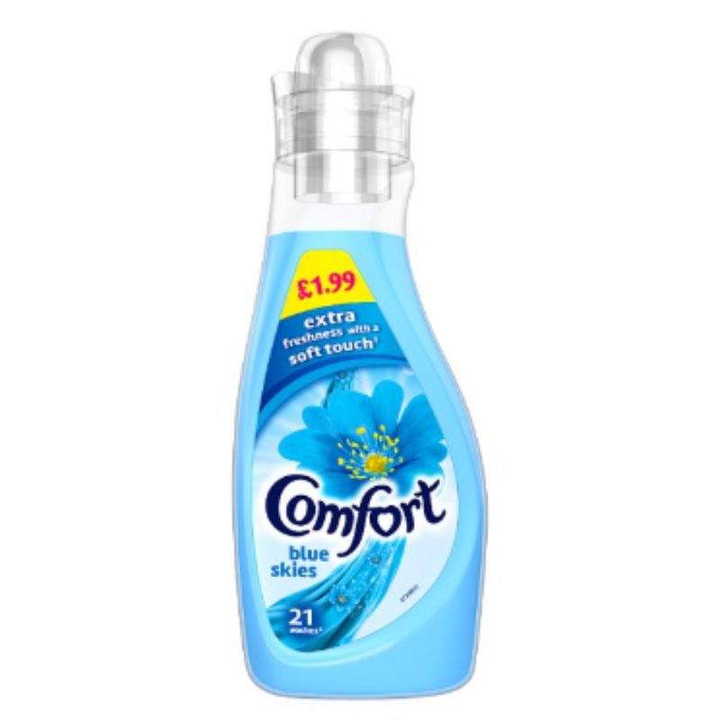 Comfort Blue skies Fabric Conditioner 21 Wash 750ml x Case of 8 - London Grocery
