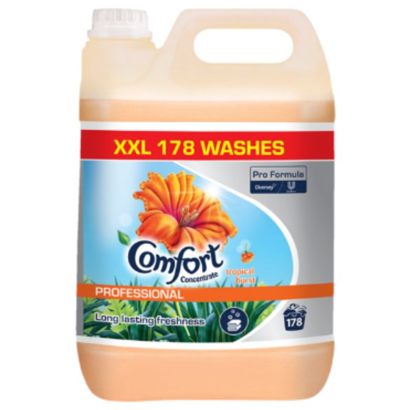 Comfort Concentrate Professional Tropical Burst 178 Washes 5L x 2 - London Grocery