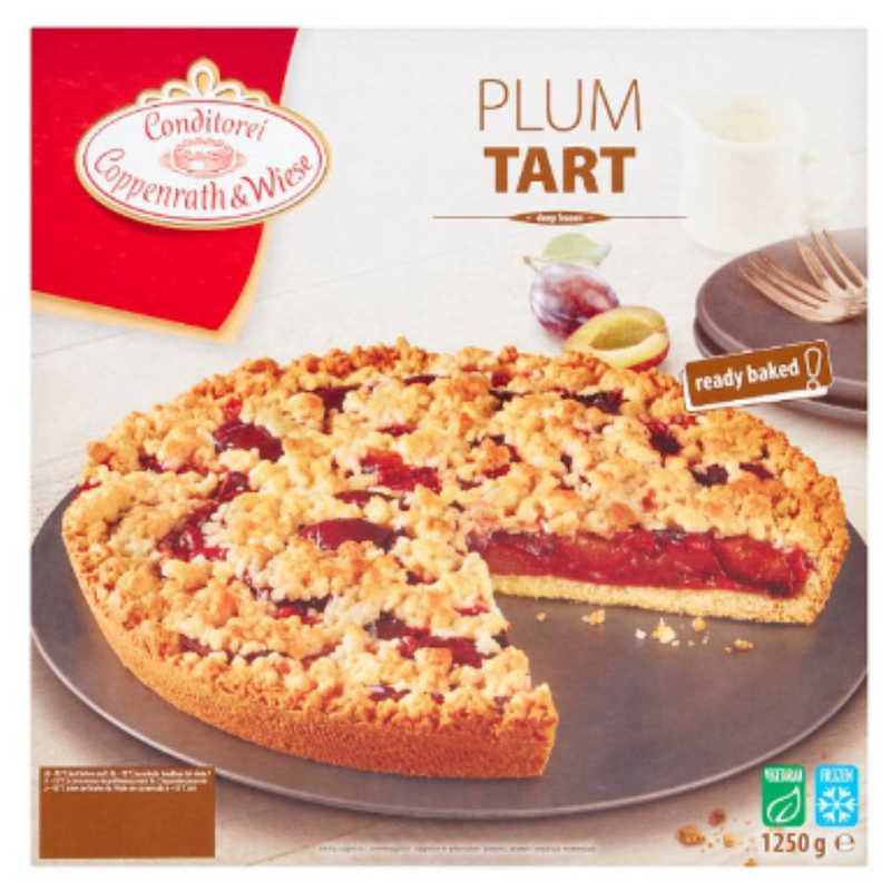 Coppenrath & Wiese Plum Tart 1250g x 1 Pack | London Grocery