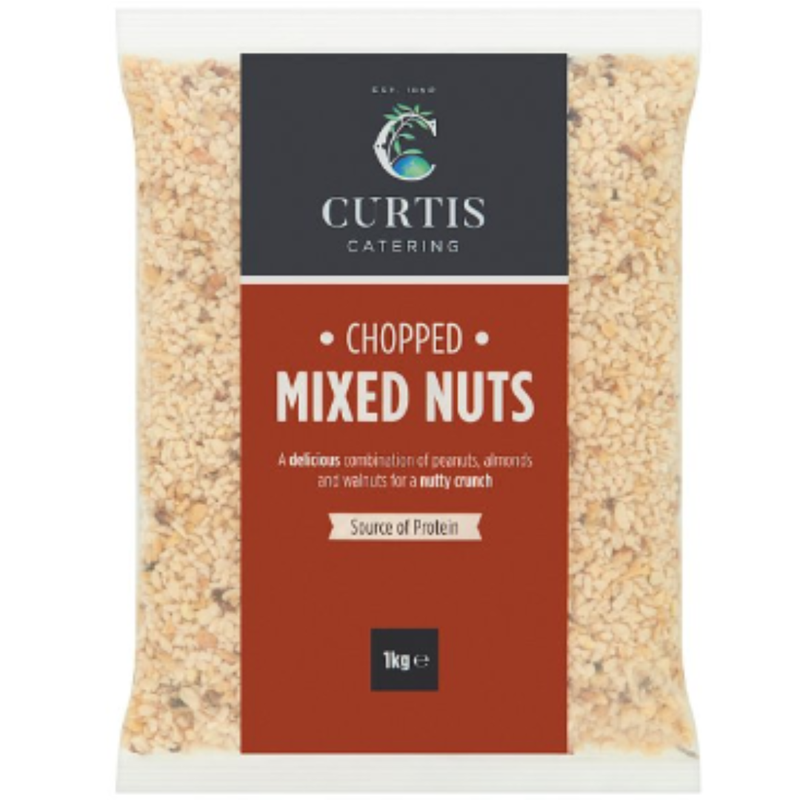 Curtis Catering Chopped Mixed Nuts 1000g x 1 - London Grocery