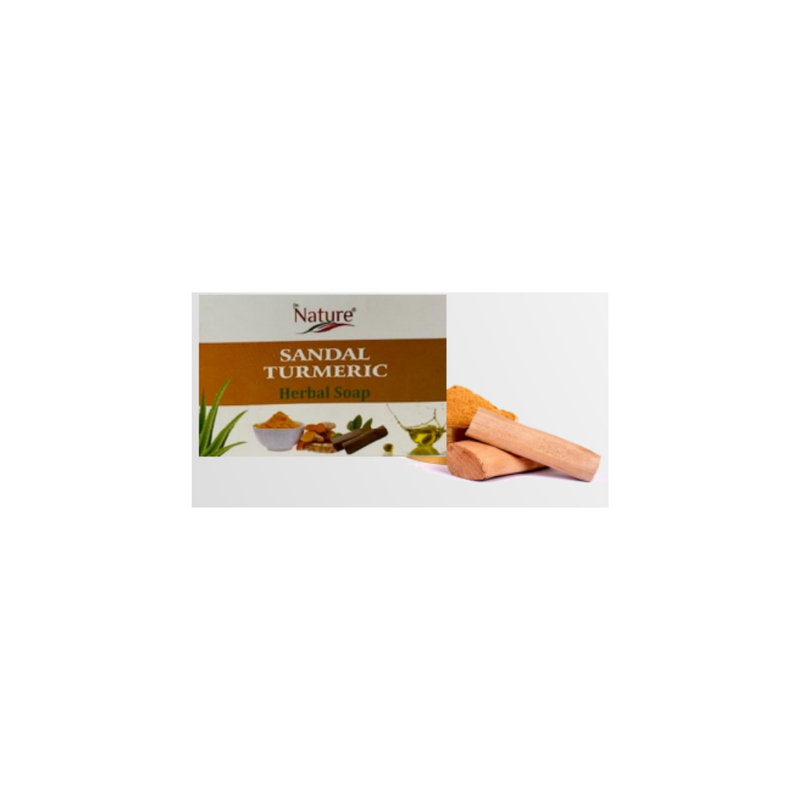 Dr. Nature Herbal Soap - Sandal Turmeric 100g-London Grocery