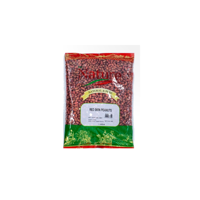 Dr. Nature Peanuts Red Skin 1kg-London Grocery