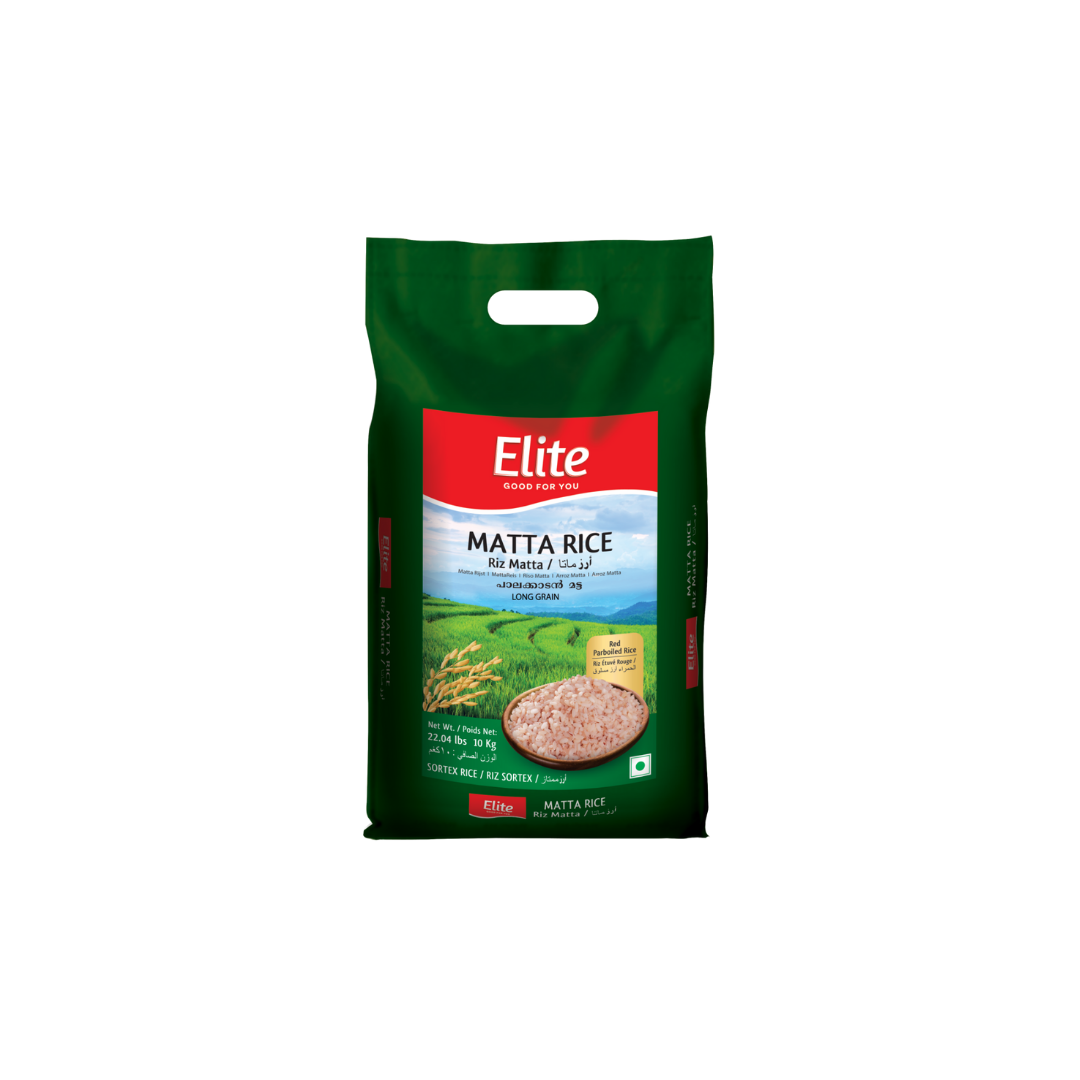 Elite Matta Rice 10kg x 6 Pack