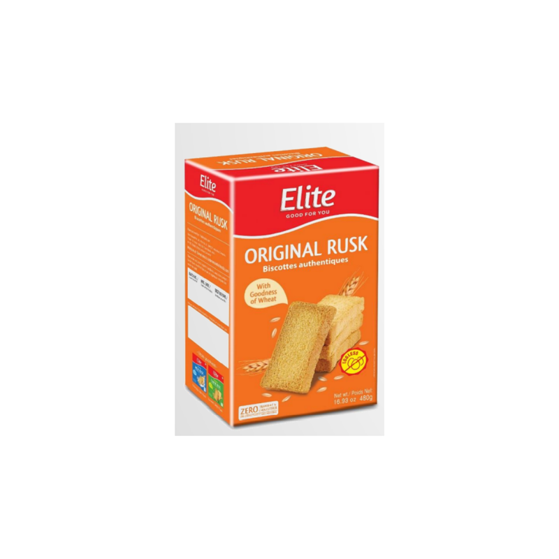 Elite Rusk - Original 480g-London Grocery