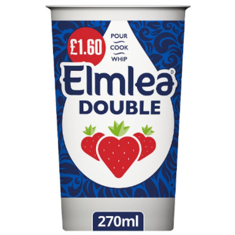 Elmlea Double Alternative to Cream 270ml x 12 - London Grocery