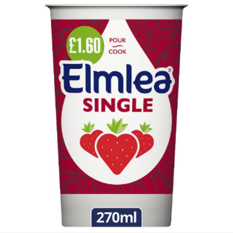 Elmlea Single Alternative to Cream 270ml x 12 - London Grocery