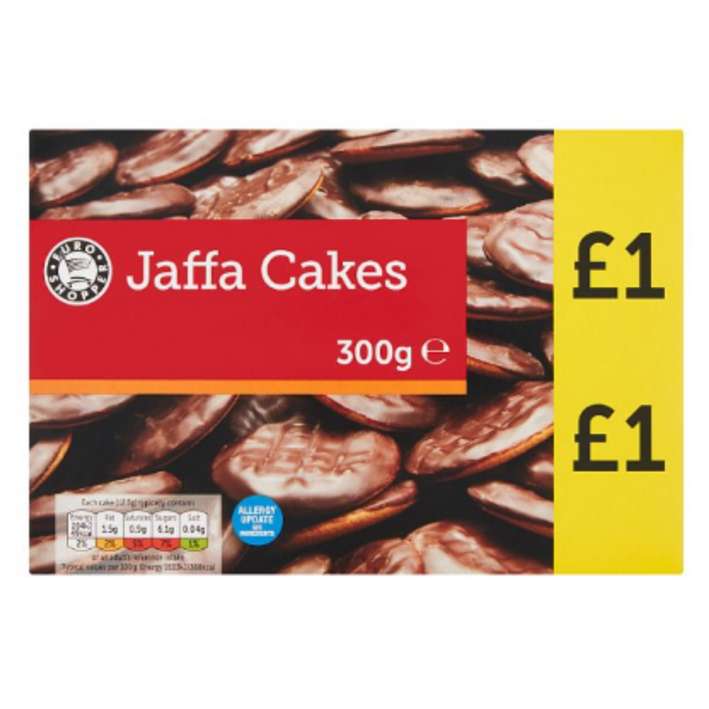 Euro Shopper Jaffa Cakes 300g x Case of 20 - London Grocery