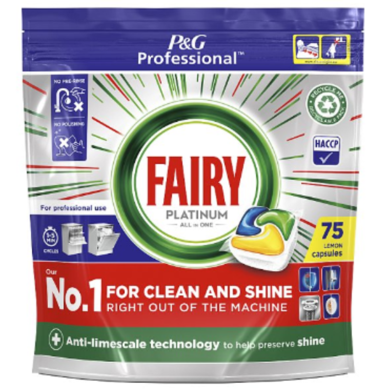 Fairy Original All In One Dishwasher Tablets, Regular, 100 Capsules x 2 - London Grocery