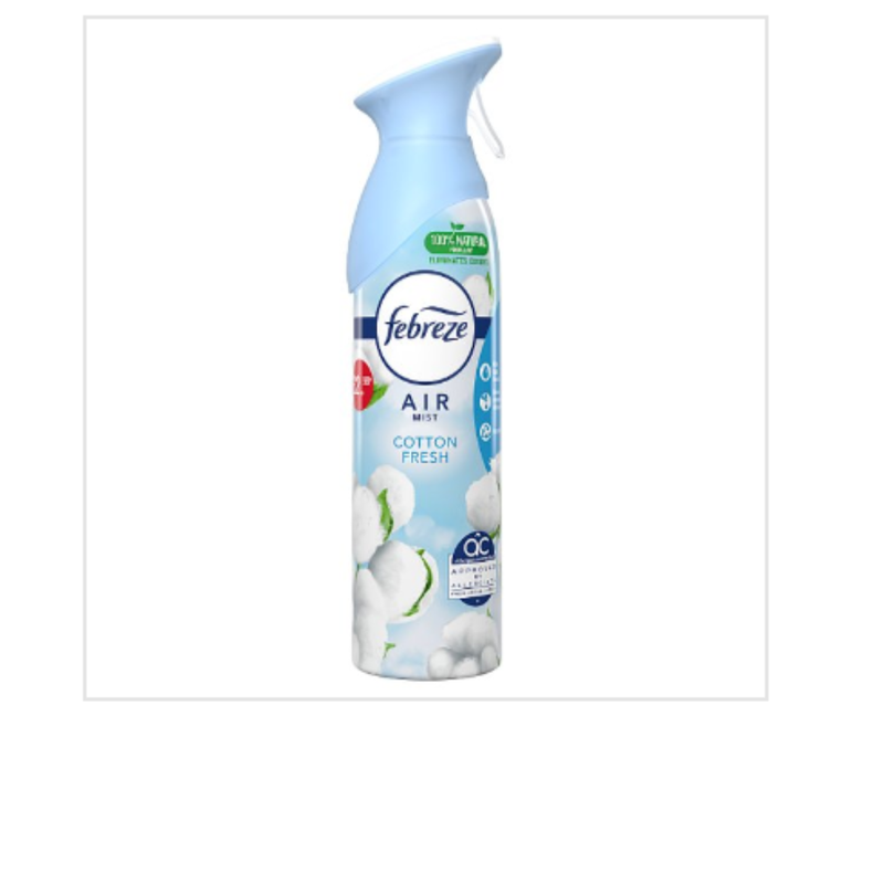 Febreze Air Freshener Spray Cotton Fresh 300 ML x Case of 6 - London Grocery