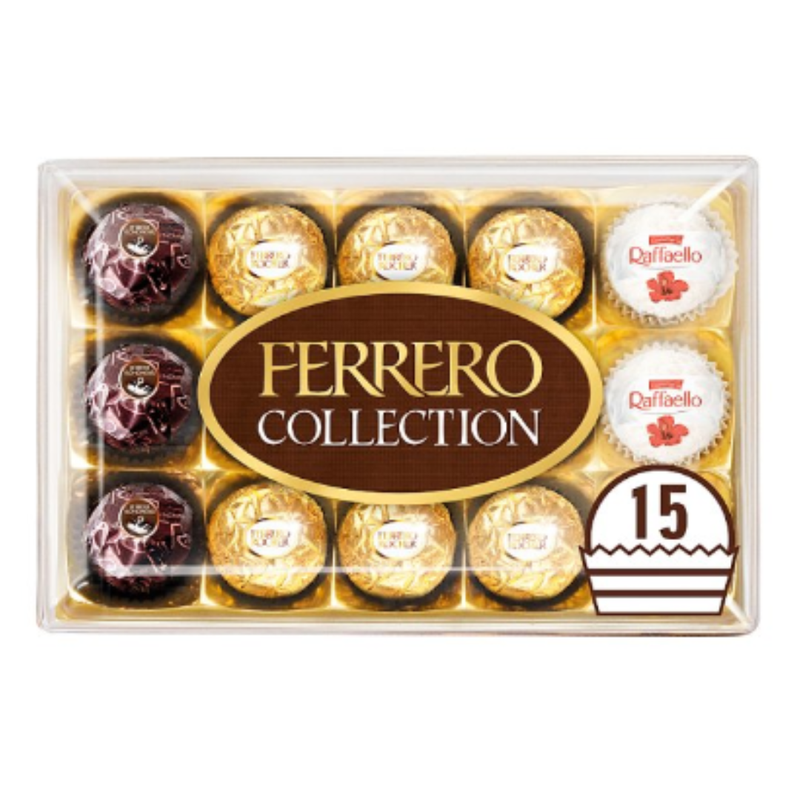 Ferrero Collection Gift Box of Chocolates 15 Pieces (172g) x Case of 6 - London Grocery