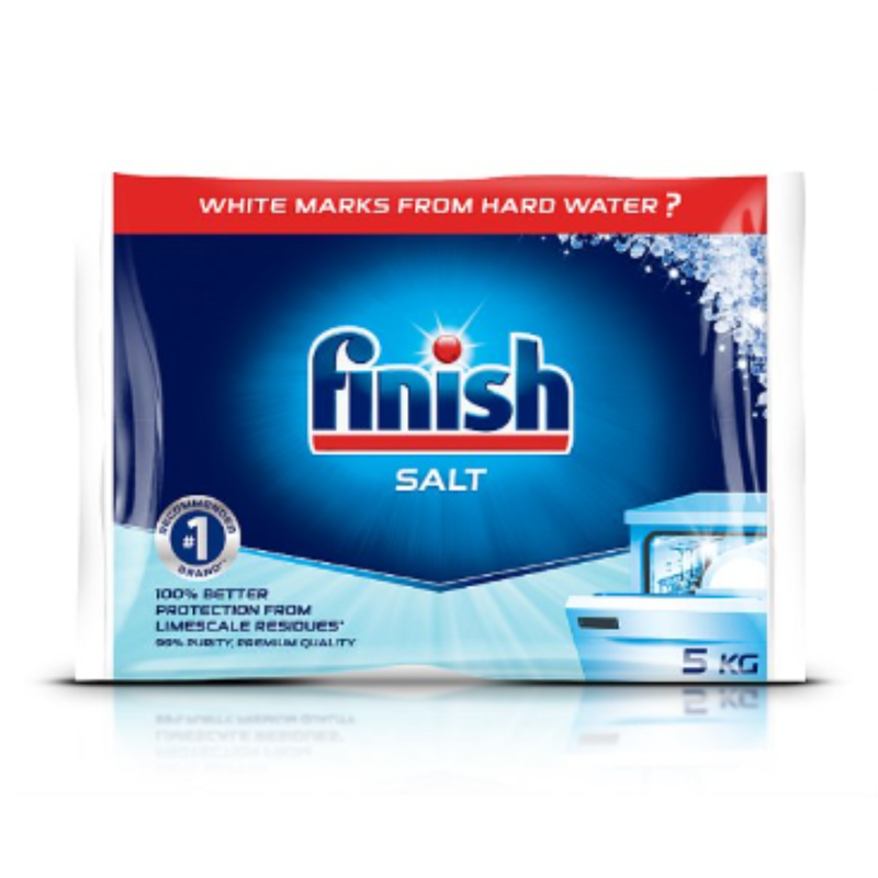 Finish Dishwasher Salt 5kg x 4 - London Grocery