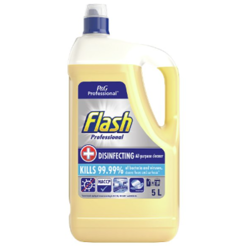 Flash Professional Disinfecting Multi-Surface Cleaner 5L x 2 - London Grocery