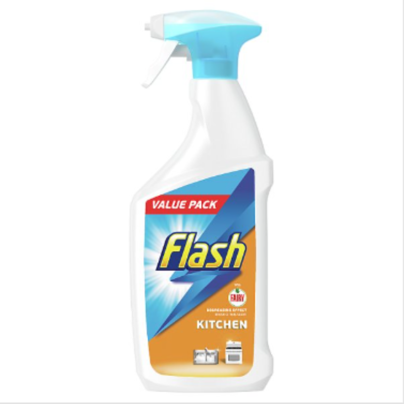 Flash Deep Clean & Hygiene Antibacterial Kitchen Cleaning Spray 750ML x Case of 10 - London Grocery